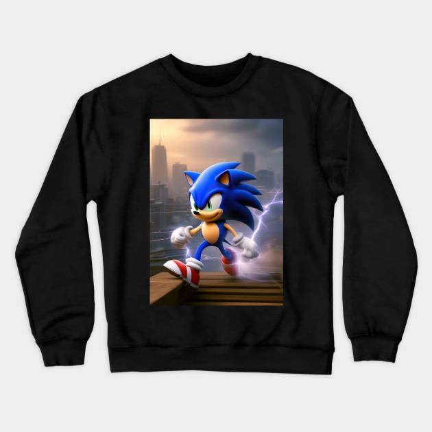 lightning speed Crewneck Sweatshirt by store of art